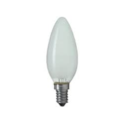 נורת לד נר 8W הברגה E14 אור קר